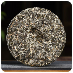 jiuyan 九雁 2020年大雪山古树茶冰美人普洱生茶357克 2022年 357克 1