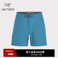 ARC’TERYX始祖鸟 GAMMA SHORT 透气 女子 软壳短裤 Serene/静海蓝 4