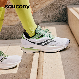 saucony 索康尼 夏季新款TRIUMPH胜利21跑步鞋减震运动鞋透气男跑鞋