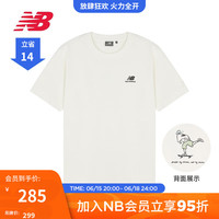 NEW BALANCE NB官方23新款男女同款夏季圆领休闲短袖T恤 IV 5ED26021 S