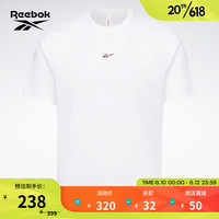 Reebok锐步官方2023夏季男女经典运动休闲针织短袖T恤23RMS411U 23RMS411U100 A/M
