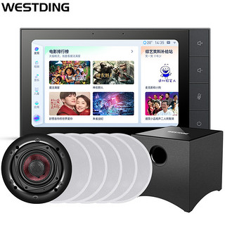 WESTDING 威斯汀 家庭影院组合 XT8音乐控制器+WST-801喇叭