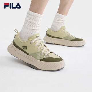 FILA FOSSO斐乐官方男鞋帆布鞋2023休闲百搭时尚滑板鞋