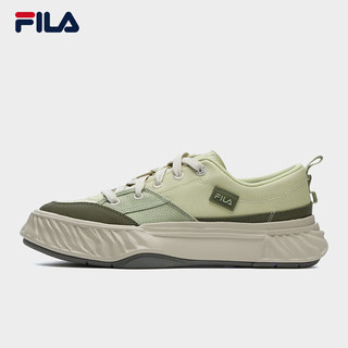 FILA FOSSO斐乐官方男鞋帆布鞋2023休闲百搭时尚滑板鞋