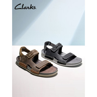 Clarks 其乐 自然系列 男士魔术贴凉鞋 261723317