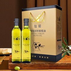 BONO 包锘 西班牙特级初榨橄榄油 500ml*2礼盒