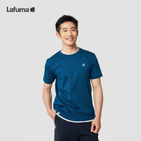 LAFUMA乐飞叶短袖T恤男 户外夏季休闲运动纯棉纯色百搭上衣 LMTS3BS37