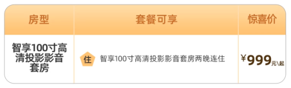 近五一广场，交通便利！长沙华天精选酒店（IFS国金中心店） 智享100寸高清投影影音套房2晚连住