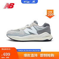 new balance 男鞋女鞋5740系列舒适时尚百搭休闲运动鞋M5740TA 灰色