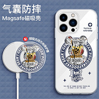 图拉图 苹果12ProMax手机壳硅胶防摔iPhone12 Pro男女款磁吸气囊无线充Magsafe 苹果12ProMax赠高清膜