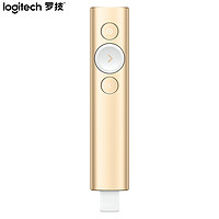 logitech 罗技 Spotlight 无线演讲投影笔 金色