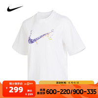 NIKE 耐克 女子AS W NSW TEE OC5 SS BOXY短袖T恤 FD9315-100 S