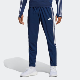 adidas阿迪达斯官方男装新款速干足球梭织运动裤IB5013 藏青 A/XS