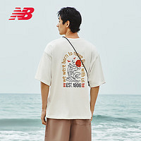 NEW BALANCE NB官方23新款男款舒适透气运动休闲圆领短袖T恤 CIC AMT32363 XS