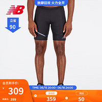 NEW BALANCE NB官方23新款男款春季跑步运动休闲紧身短裤 BK MS31284 2XL