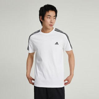 阿迪达斯 （adidas）男子M 3S SJ T圆领短T恤 IC9336 XXL