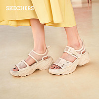 SKECHERS 斯凯奇 2023年夏季新款厚底增高凉鞋女鞋凉拖沙滩鞋外穿