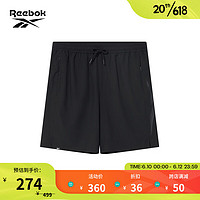 Reebok锐步官方2023夏季男子经典时尚运动休闲梭织短裤23RMS607M 23RMS607M001 A/L