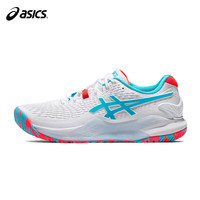亚瑟士 ASICSRESOLUTION 9缓震网球鞋专业运动鞋男女款1041A435-100 42.5