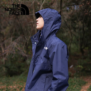 The North Face北面单层冲锋衣男夹克户外防水86RK 8K2/藏蓝色 M/170