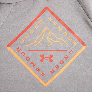 安德玛（UNDERARMOUR）男装 运动服跑步健身训练舒适休闲时尚套头衫连帽卫衣 1373181-294 M
