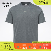 Reebok 锐步 官方2023夏季男女经典运动休闲针织短袖T恤23RMS411U 23RMS411UGH1 A/M
