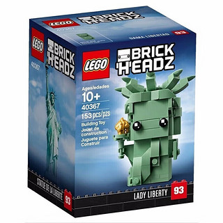 LEGO 乐高 BrickHeadz方头仔系列 40367 自由女神像