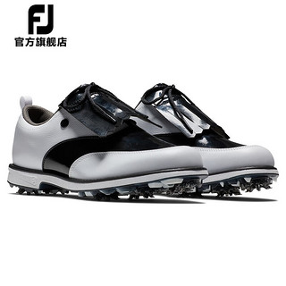 Footjoy高尔夫球鞋女鞋 FJ Premiere新款女士golf可拆卸流苏款有钉鞋防滑 白银99043 36.5