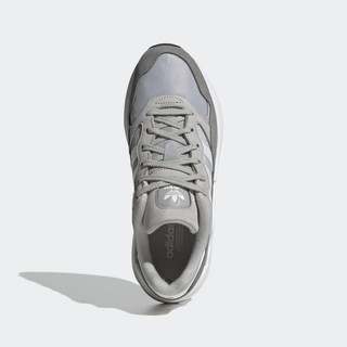 adidas阿迪达斯官方三叶草RETROPY ADISUPER W女子经典舒适运动鞋 浅灰/深灰/白 35.5(215mm)
