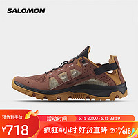 萨洛蒙（Salomon）女款 户外运动休闲轻量抓地涉水溯溪运动鞋 TECHAMPHIBIAN 5 黄色 471170 UK4.5 (37 1/3)