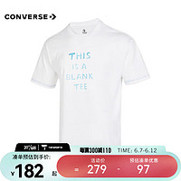 匡威（Converse）男子短袖T恤 10025873-A01 S