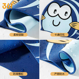 361°361儿童泳帽男童女童游泳帽不勒头硅胶泳帽新款可爱舒适防水泳帽