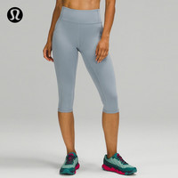 露露乐蒙lululemon 丨Invigorate 女士运动高腰中长紧身裤 17" LW6BNGS 牛仔蓝 XL