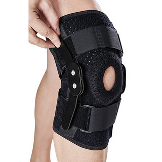 驰动半月板护膝损伤骨折膝盖护具护关节固定支具韧带适合80-200斤单只