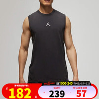 NIKE 耐克 AJ男装 23夏季新款健身训练跑步运动服透气舒适无袖t恤衫篮球背心 DM1828-010/晒图返5/导湿排汗 2XL(185/100A)
