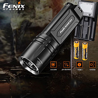 PLUS会员：FENIX 菲尼克斯 手电筒强光 TK35UE-V2.0+两节3400+A2充电器