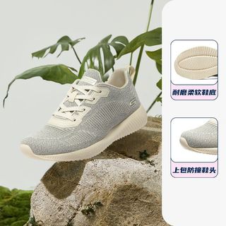 SKECHERS 斯凯奇 休闲鞋夏季轻便运动耐磨时尚百搭舒适女士健康鞋117074