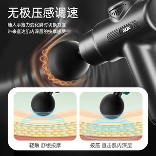 AUX 奥克斯 父亲节礼物迷你筋膜枪颈椎按摩器腰部按摩仪经膜颈部肩颈背