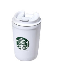 STARBUCKS 星巴克 女神款咖啡杯 355ml 雪地白