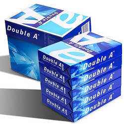 Double A 达伯埃80g500张A4复印纸办公用品打印整箱批发可开发票多省免邮 A4 70克 整箱（5包）
