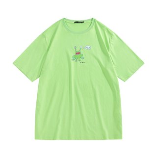 太平鸟男装奥莱 夏季短袖T恤休闲时尚潮流ins半袖 B1DAB1413黑色 XXL