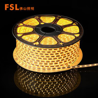 FSL佛山照明 灯带经济款暗槽灯条无导线220V 6W 3000K 8mm60*2835