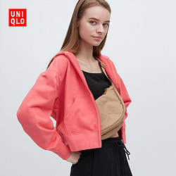 UNIQLO 优衣库 女士运动拉链连帽外套 456041