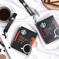 星巴克咖啡进口速溶咖啡黑咖啡经典美式10条装无糖