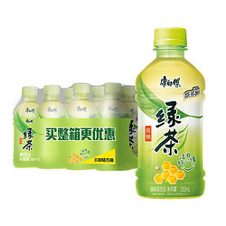 康师傅 茶饮料绿茶330ml*6瓶饮品好喝的聚餐出游约会
