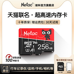 Netac 朗科 P500 SD存储卡 256GB（UHS-lll、V30、A1）