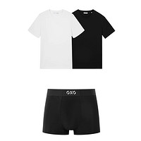 GXG 纯棉T恤+莫代尔内裤