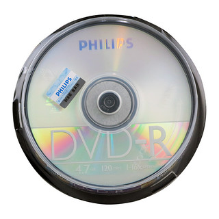 飞利浦 原装光盘 4.7G DVD-R 16X DVD刻录盘 空白光盘 刻录光盘刻录碟系统光盘 dvd光盘dvd光盘空白 空光碟