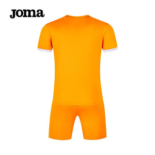 JOMA 成人足球服可定制球衣运动套装男 足球训练服速干队服足球衣 亮橘 XL