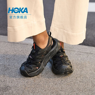 HOKA ONE ONE男女霍帕拉春夏露营徒步溯溪凉鞋Hopara缓震防滑新款 冰流蓝/山梅花橘（男女款） 43/275mm